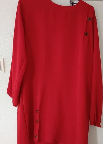 Düğme detaylı tunik