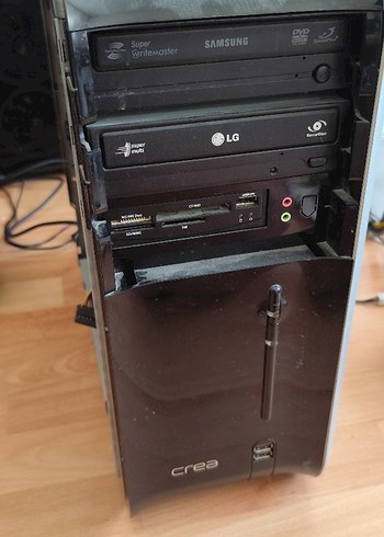 Gri Crea Masaüstü Bilgisayar Arızalı - Görsel 2