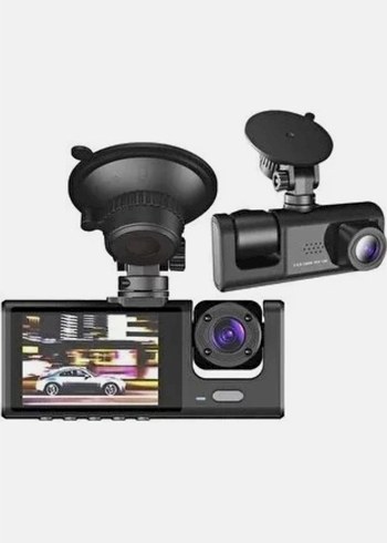 Full HD 1080P Siyah Video Kamera 3 kameralı - Görsel 2