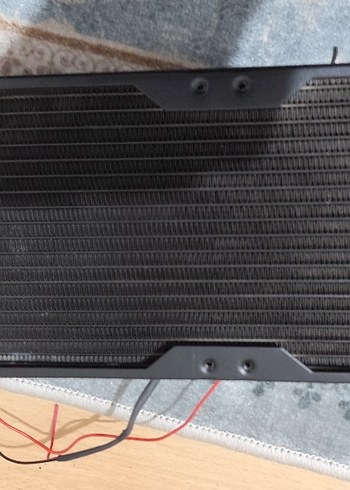 240 mm Çift Fanlı Bilgisayar Soğutucu radyatör - Görsel 2