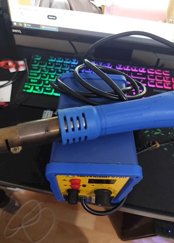 Technozen 878D Sıcak Hava Tabancası Arızalı - Görsel 2