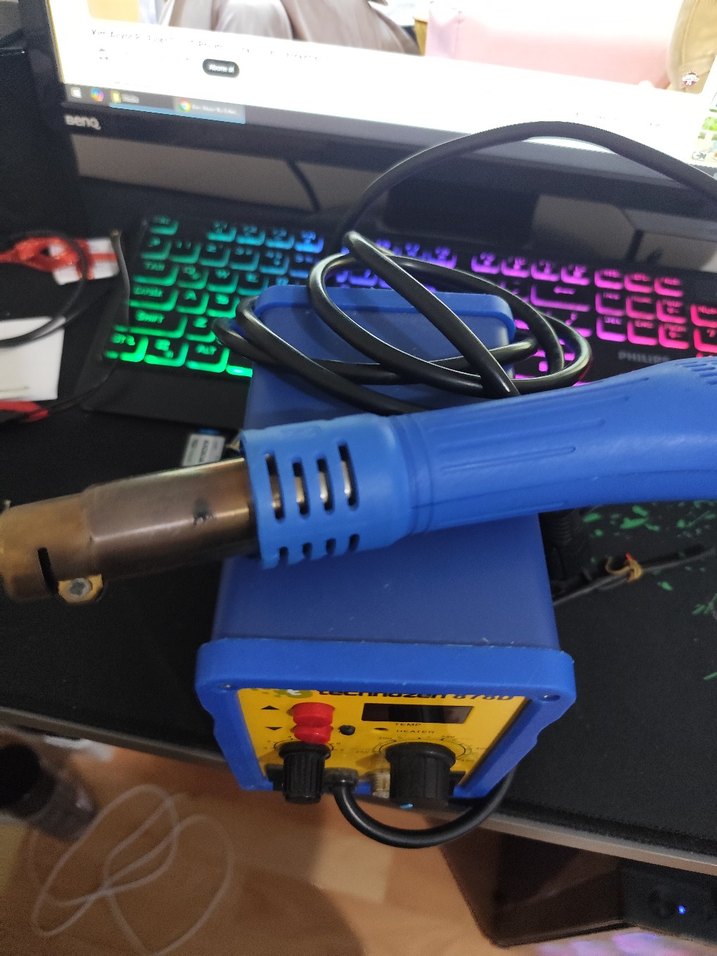 Technozen 878D Sıcak Hava Tabancası Arızalı - Görsel 2