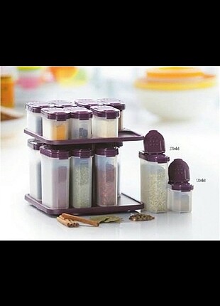 Tupperware baharat seti.