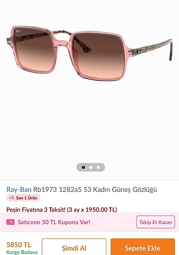 RAY BAN GÜNEŞ GÖZLÜĞÜ