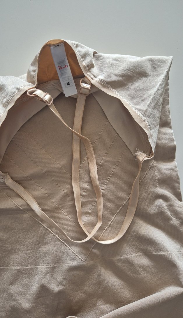 Bej uzun Korse atley penti - Görsel 5