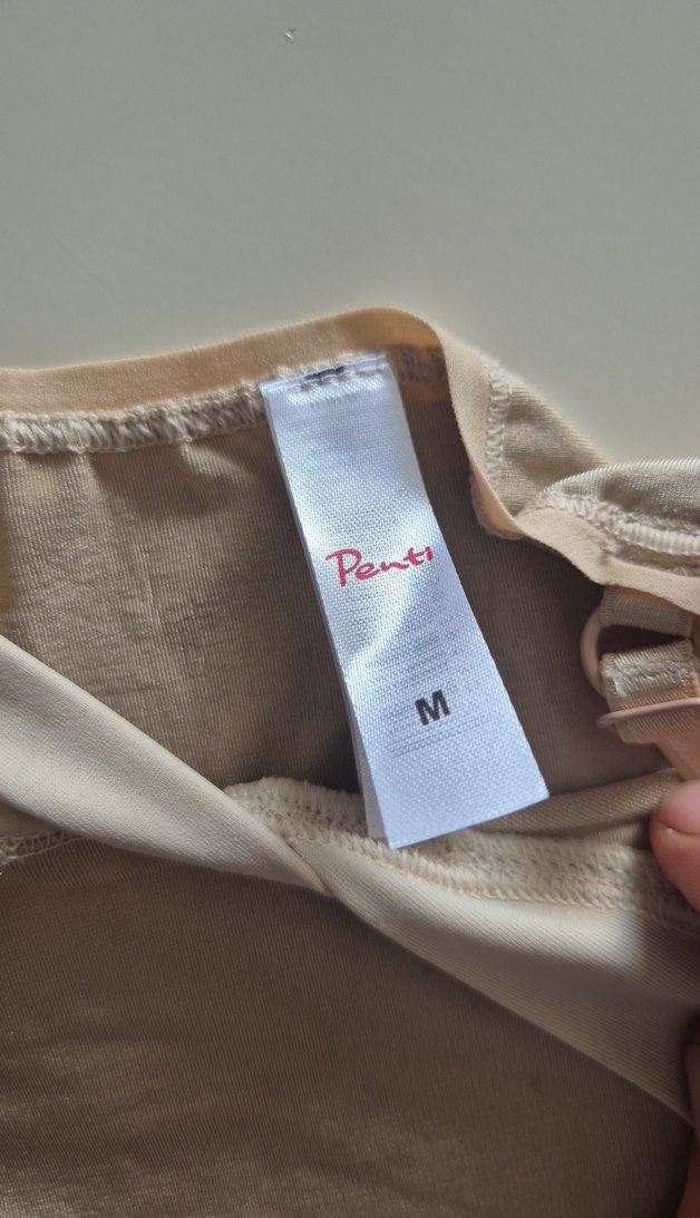 Bej uzun Korse atley penti - Görsel 4