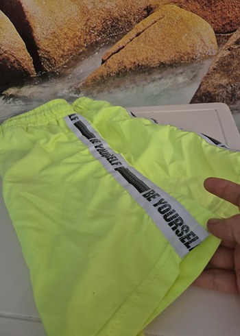 Sarı Erkek çocuk Mayo Şort  11/12 yaş Lcv marka - Görsel 4