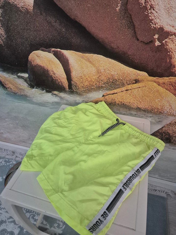 Sarı Erkek çocuk Mayo Şort  11/12 yaş Lcv marka - Görsel 2