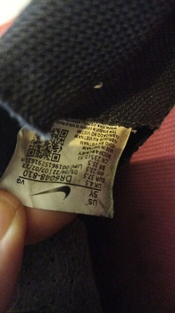 37 Beden kahverengi Renk çivili orijinal nike krampon