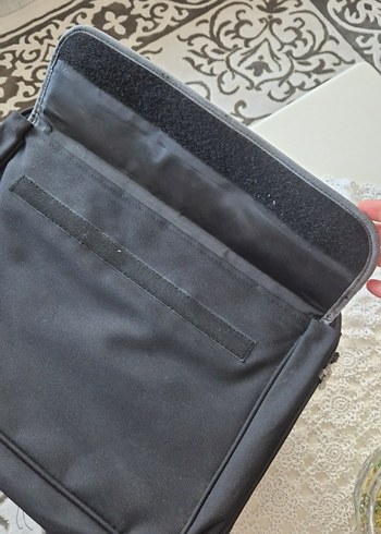 Beden siyah Renk Siyah Fermuarlı evrak ve Laptop Çantası