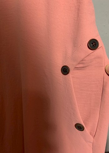 44 Beden pembe Renk Kadın tesettür uzun ferace