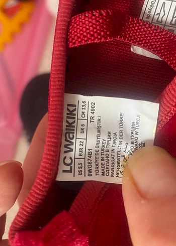 Kız Çocuk Kırmızı Fiyonklu Babet - Görsel 3