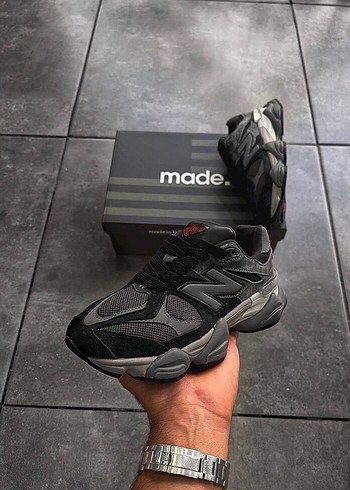 43 Beden NEW BALANCE Siyah Gri Blok Topuklu Spor Ayakkabı