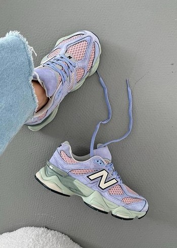 New balance Mor Bağcıklı Pastel Renkli Kadın Spor Ayakkabı