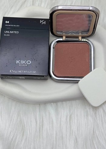 KIKO Unlimited Koyu Kırmızı Allık 6g - Görsel 3