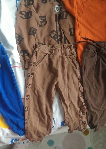 24-36 Ay Beden Nike Erkek Çocuk Mavi Rahat Kesim Eşofman Altı