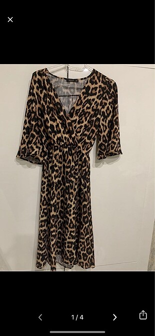 Leopar elbise