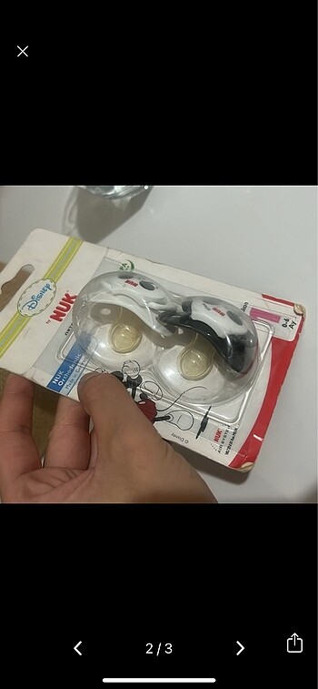 Nu Nuk 0-6 damaklı emzik