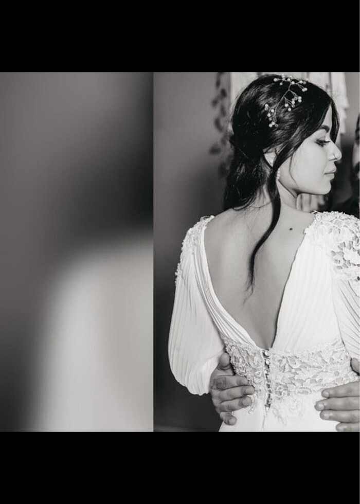 Gelinlik çekim için giyildi s-m beden - Görsel 2