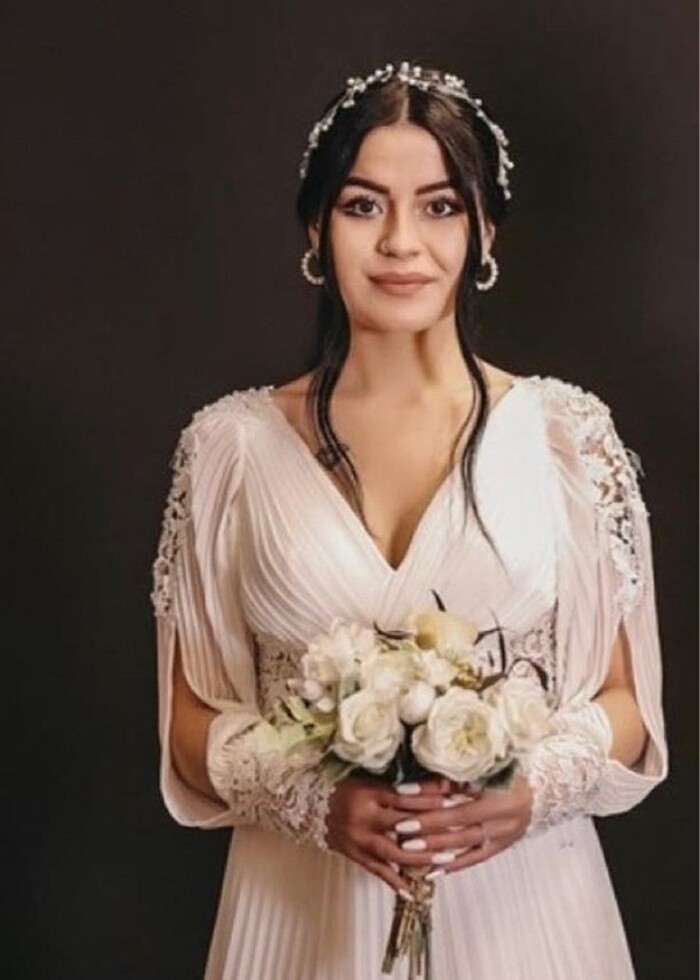 Gelinlik çekim için giyildi s-m beden - Görsel 3