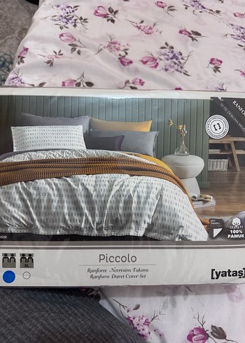 Piccolo Gri Ranforce Nevresim Takımı - Görsel 2