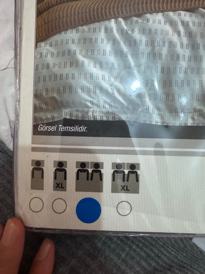 Piccolo Gri Ranforce Nevresim Takımı - Görsel 3