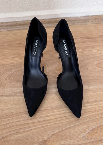 Mango Siyah Stiletto Kadın Ayakkabı