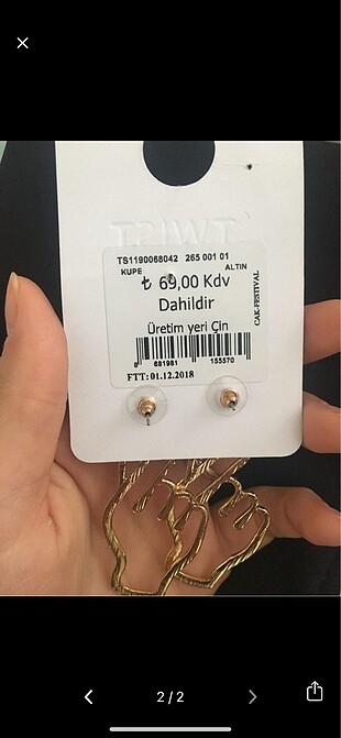 Twist Twist küpe