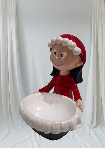 Kırmızı Şapkalı Renkli Figürin - Görsel 2