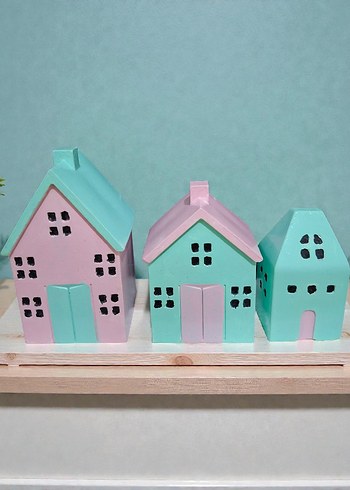 Pastel Renkli Ev Dekoru Seti - Görsel 2