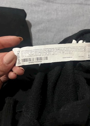 Bershka pijama siyah - Görsel 3