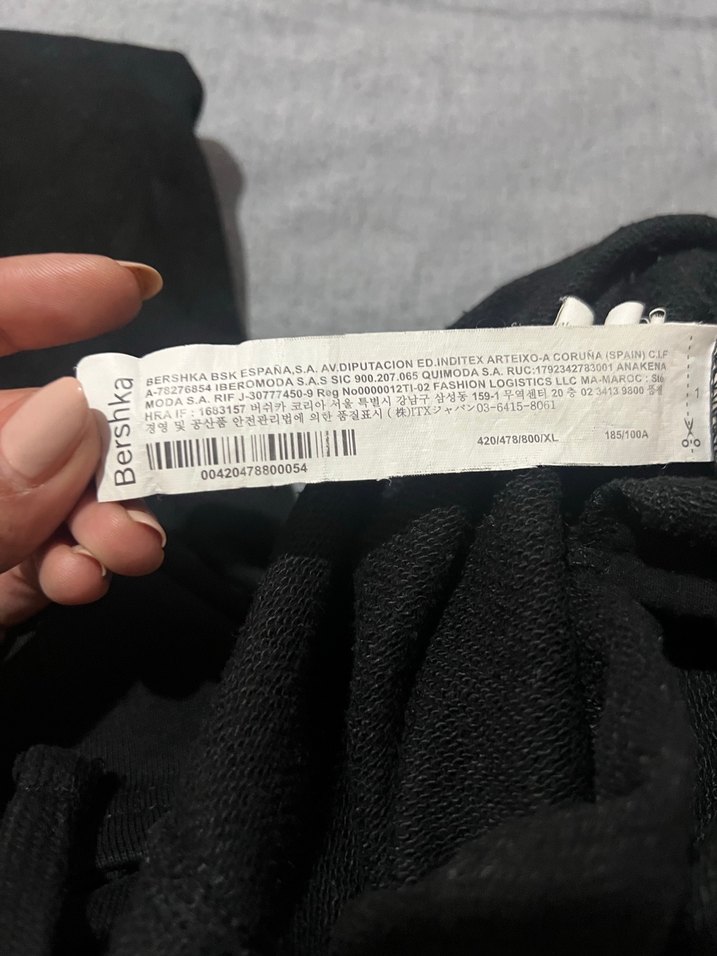 Bershka pijama siyah - Görsel 4