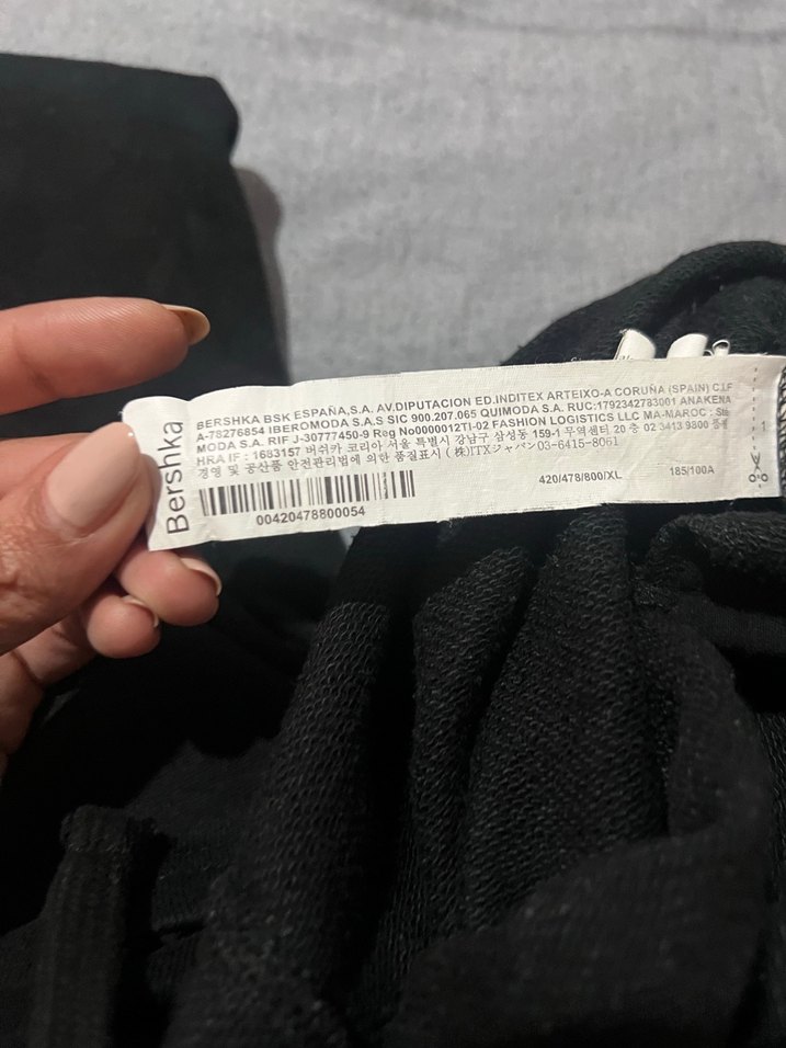 Bershka pijama siyah - Görsel 3