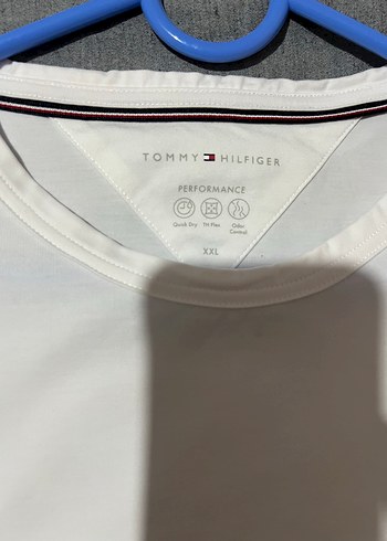 Erkek Beyaz Keten Kısa Kollu Tişört - Görsel 2