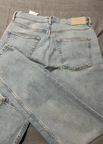 Bej Kadın Denim Jean Pantolon - Görsel 2