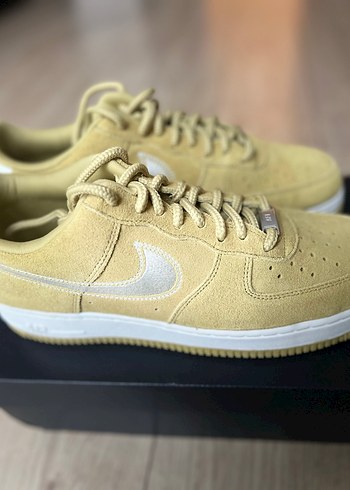 Bej erkek Süet Spor Ayakkabı - Görsel 9