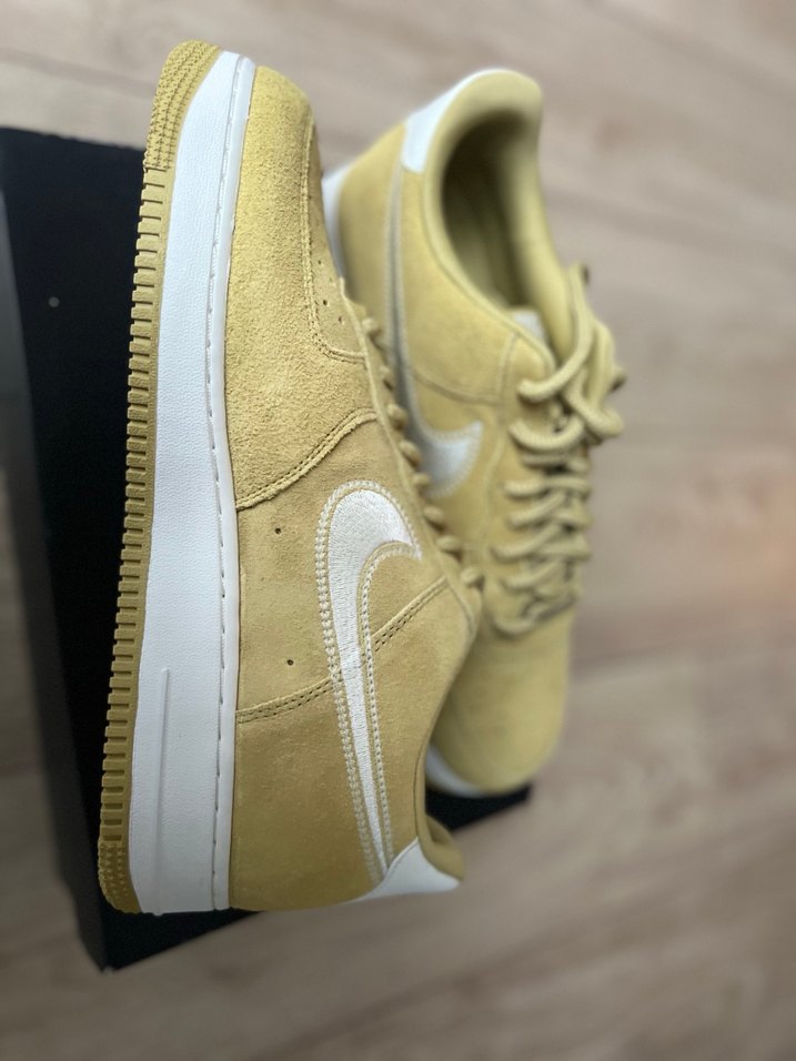 Bej erkek Süet Spor Ayakkabı - Görsel 5