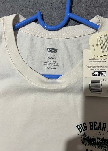 Beyaz Pamuklu Erkek Tişört - Görsel 3