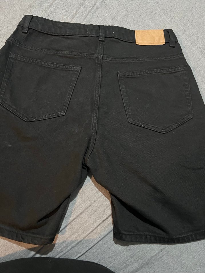 Zara bermuda kot şort - Görsel 2