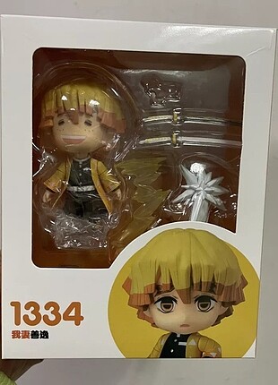 Beden Kimetsun no Yaiba Zenitsu Agatsuma anime figürü