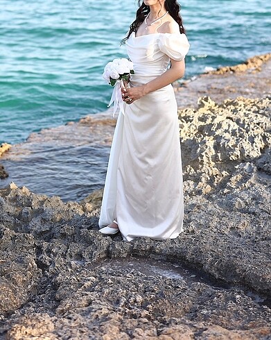 Nikah Çekim Nişan Elbisesi