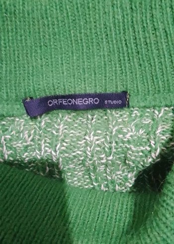 Örgü Kadın Uzun Etek Yeşil - Görsel 3