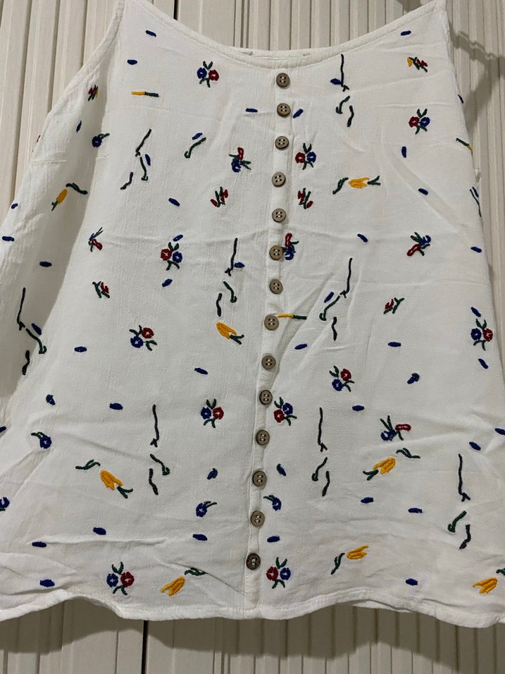 Düğmeli Nakışlı askılı - Görsel 2