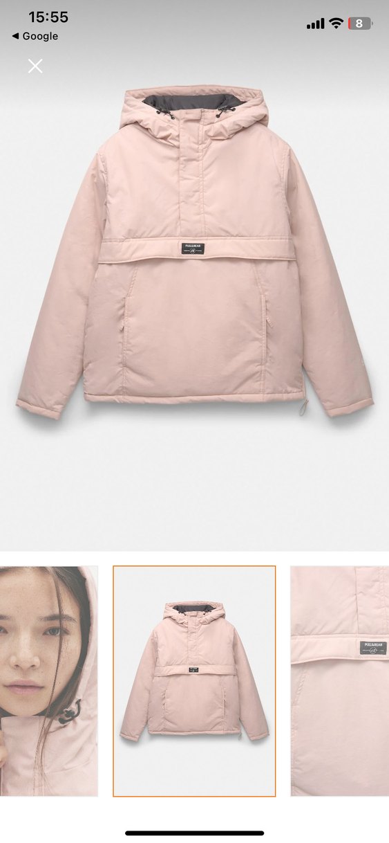 Pull and bear kanguru mont - Görsel 4