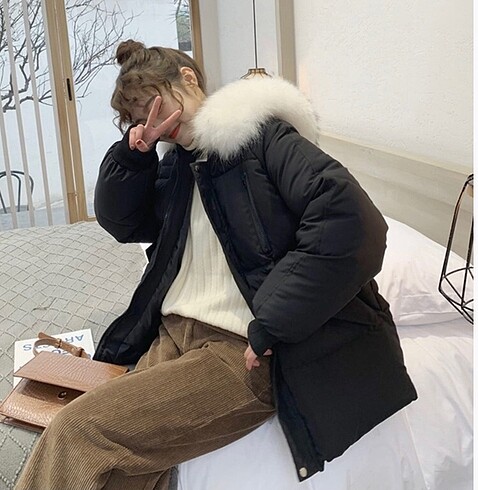 Oversize şişme mont (yurtdışı ürünü) - Görsel 8