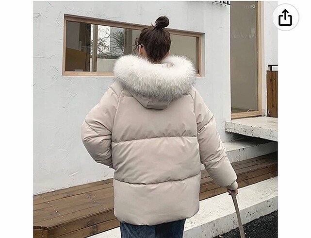 Oversize şişme mont (yurtdışı ürünü) - Görsel 10