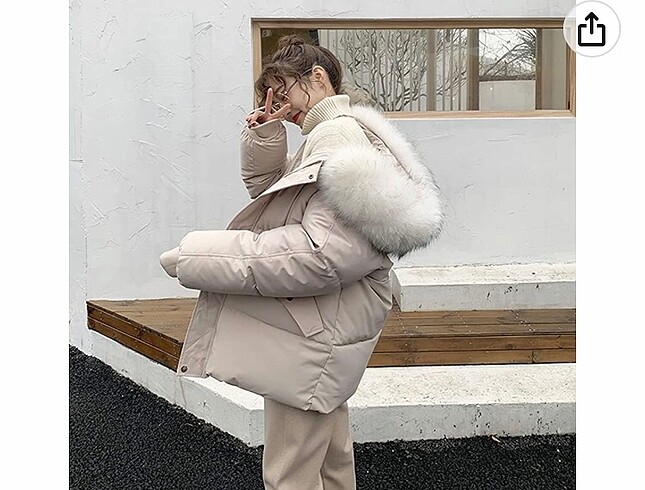 Oversize şişme mont (yurtdışı ürünü) - Görsel 13