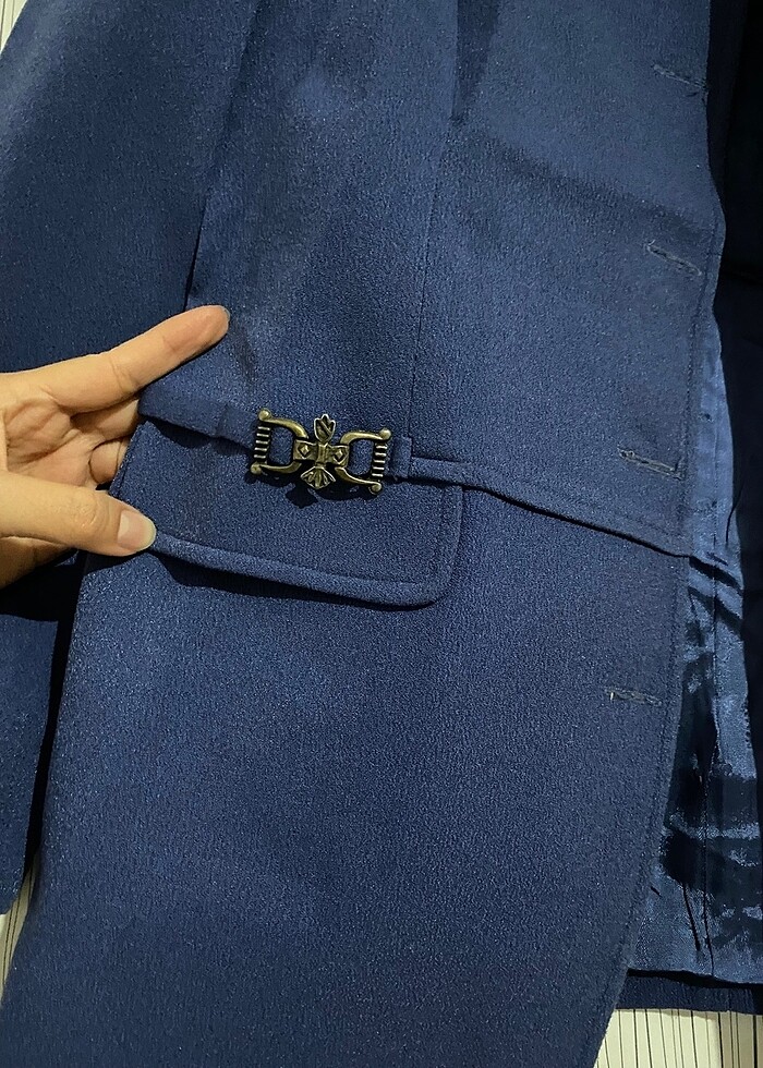 Vintage etek ceket takım - Görsel 5