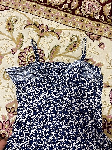 Vintage Love Askılı elbise