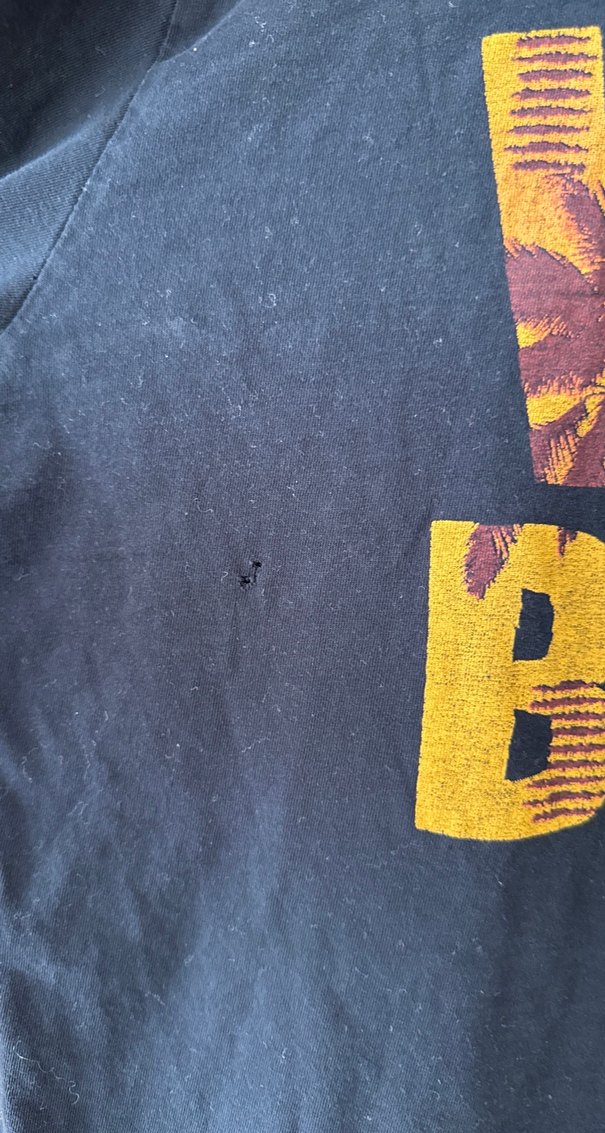 Kadın Lacivert Baskılı Kısa Kollu Tişört - Görsel 3